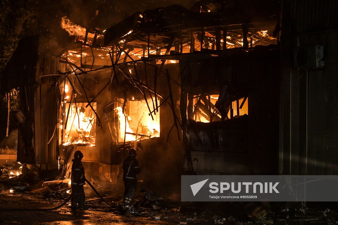 Russia Ukraine Military Operation Shelling