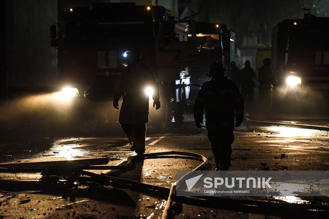 Russia Ukraine Military Operation Shelling