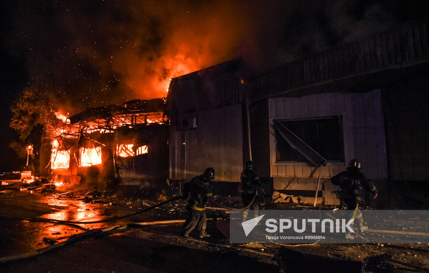 Russia Ukraine Military Operation Shelling