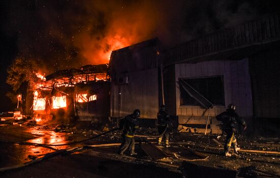 Russia Ukraine Military Operation Shelling