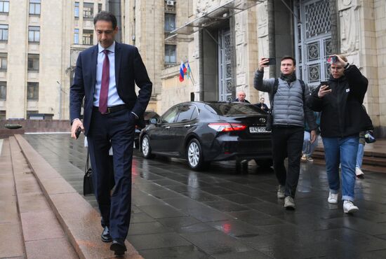 Russia Azerbaijan Ambassador