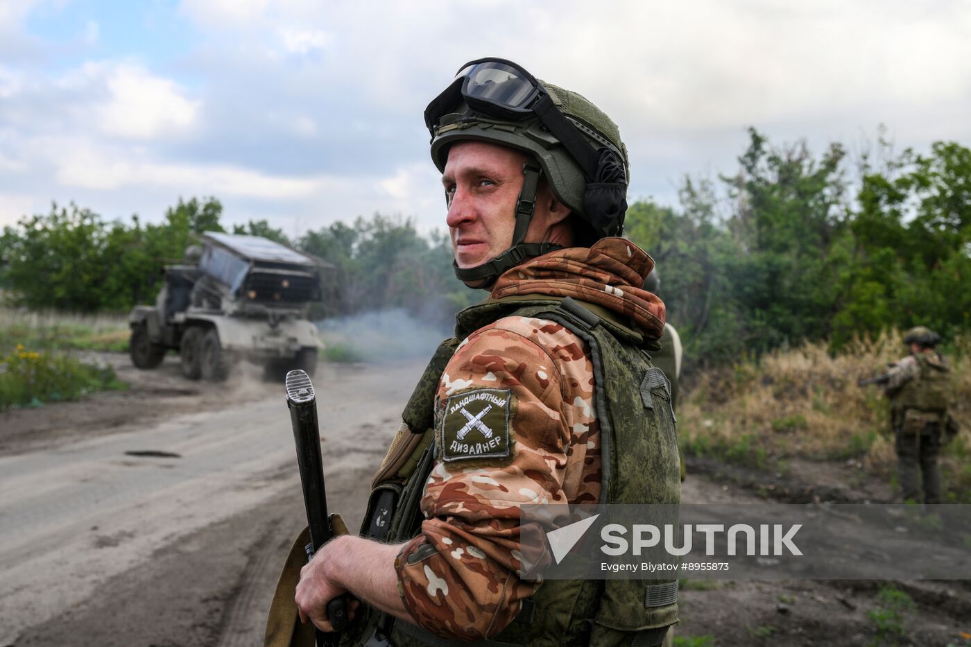 Russia Ukraine Military Operation Artillery Unit