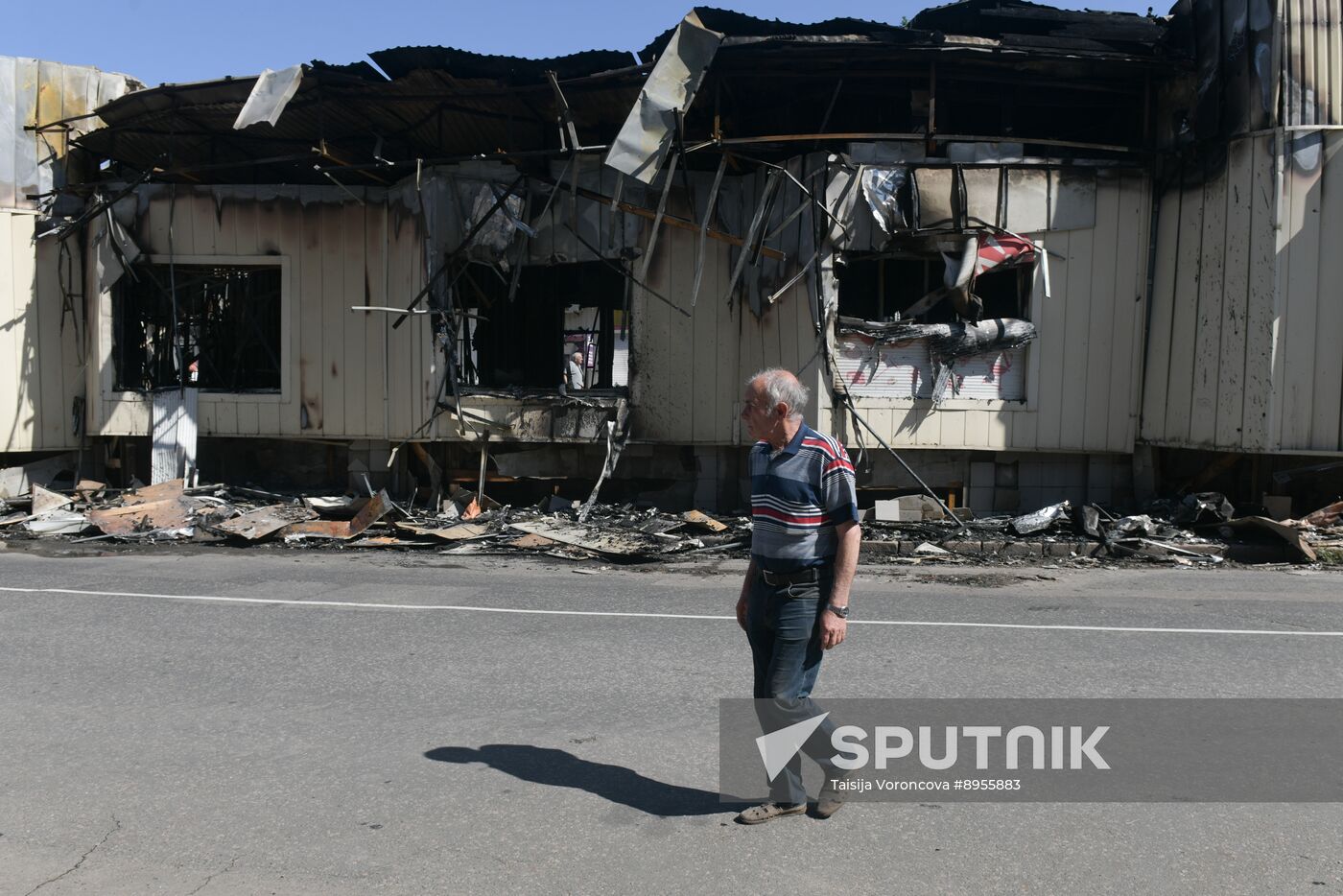 Russia Ukraine Military Operation Shelling