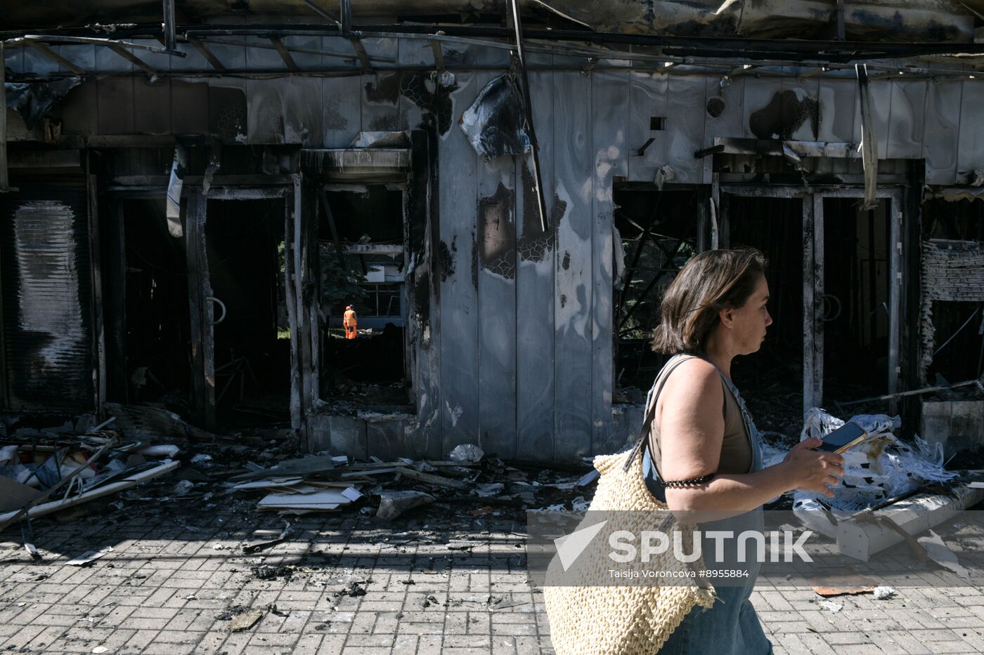 Russia Ukraine Military Operation Shelling