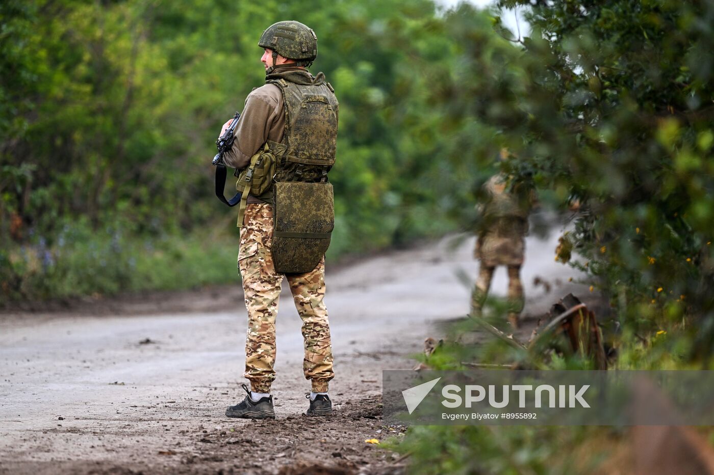 Russia Ukraine Military Operation Artillery Unit