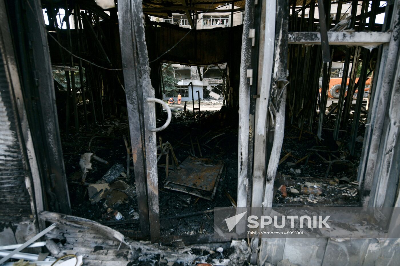 Russia Ukraine Military Operation Shelling