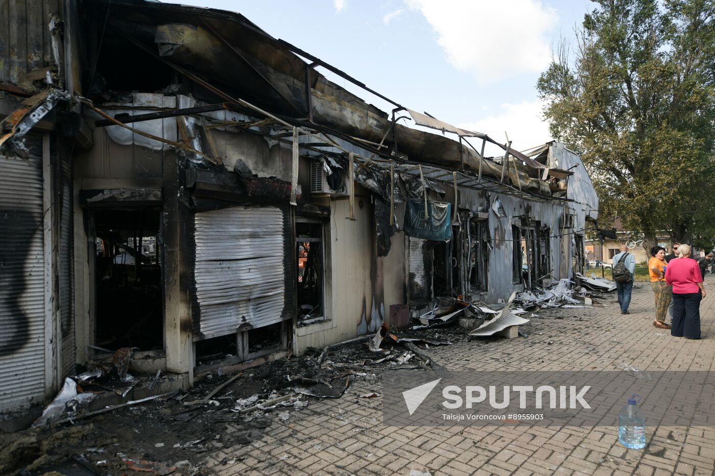 Russia Ukraine Military Operation Shelling
