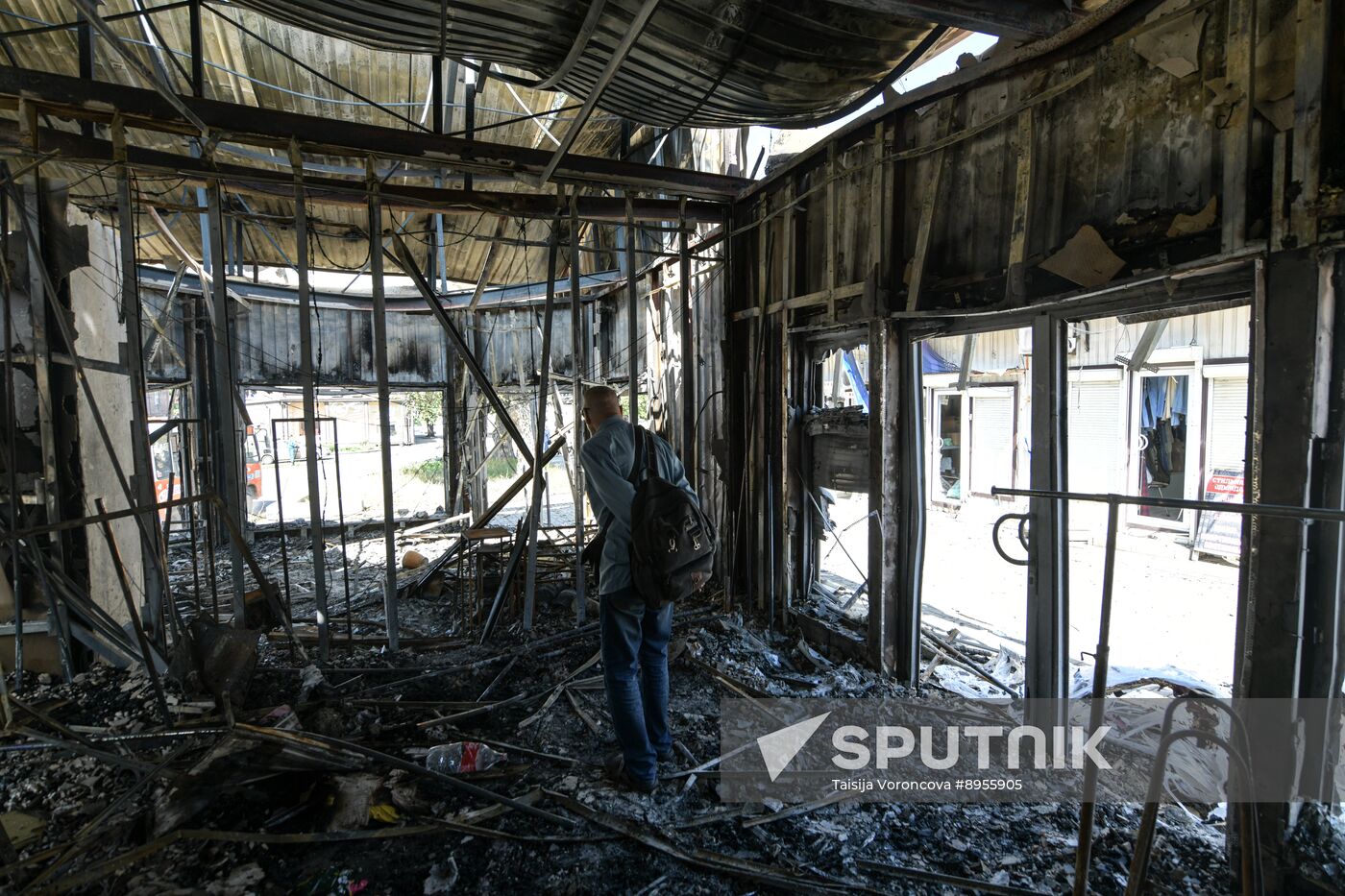 Russia Ukraine Military Operation Shelling