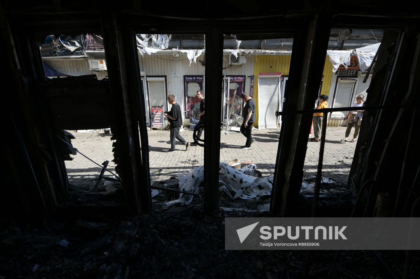 Russia Ukraine Military Operation Shelling