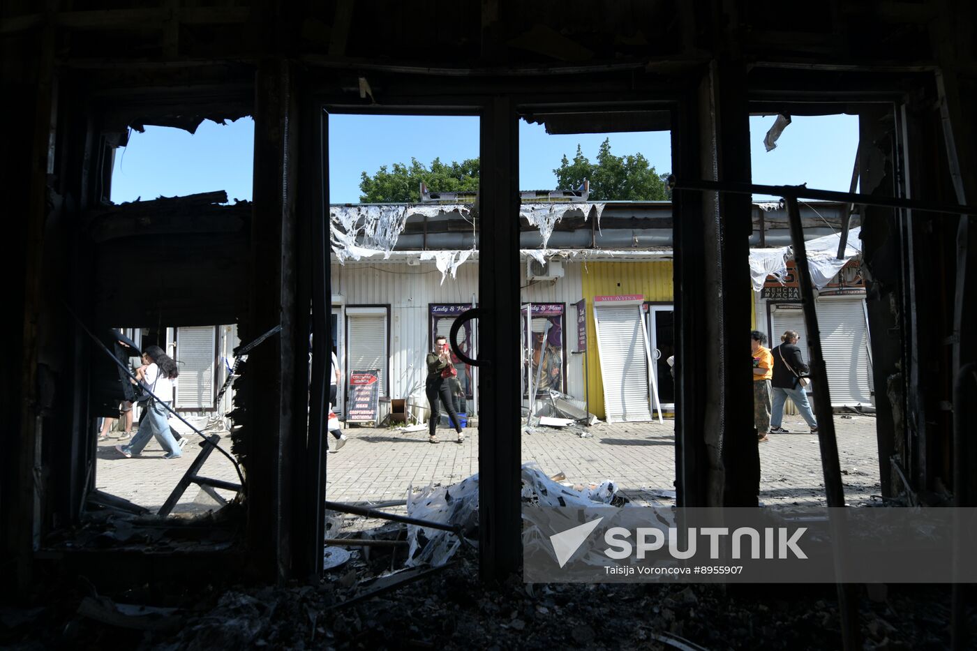 Russia Ukraine Military Operation Shelling