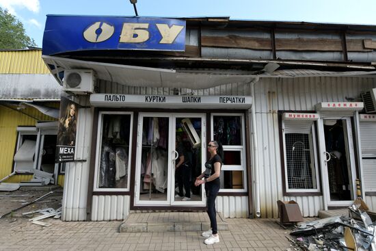Russia Ukraine Military Operation Shelling