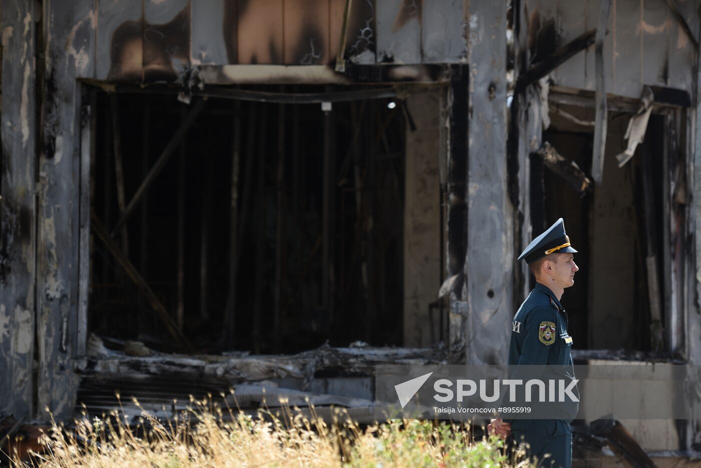 Russia Ukraine Military Operation Shelling