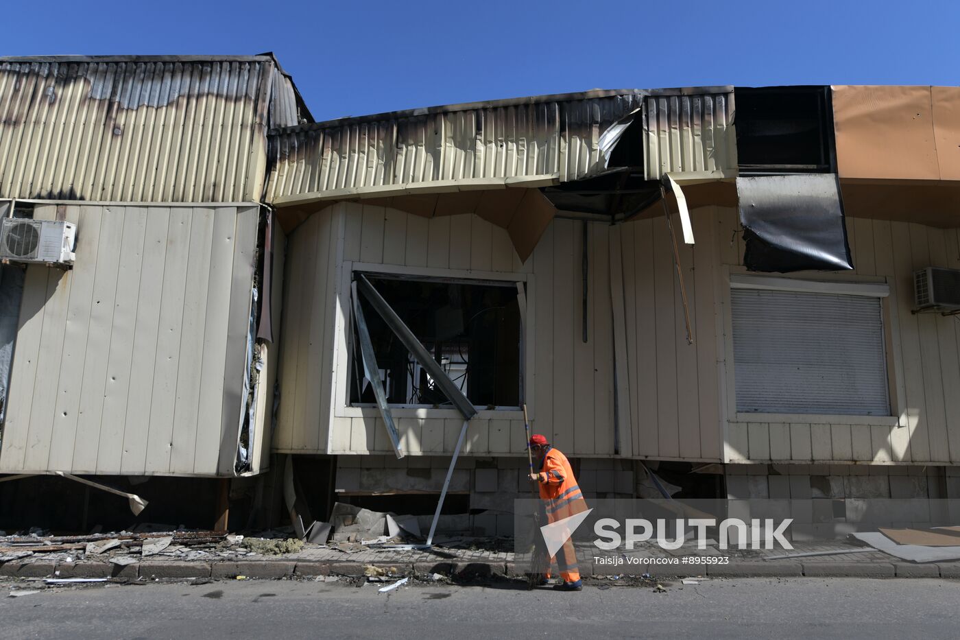 Russia Ukraine Military Operation Shelling