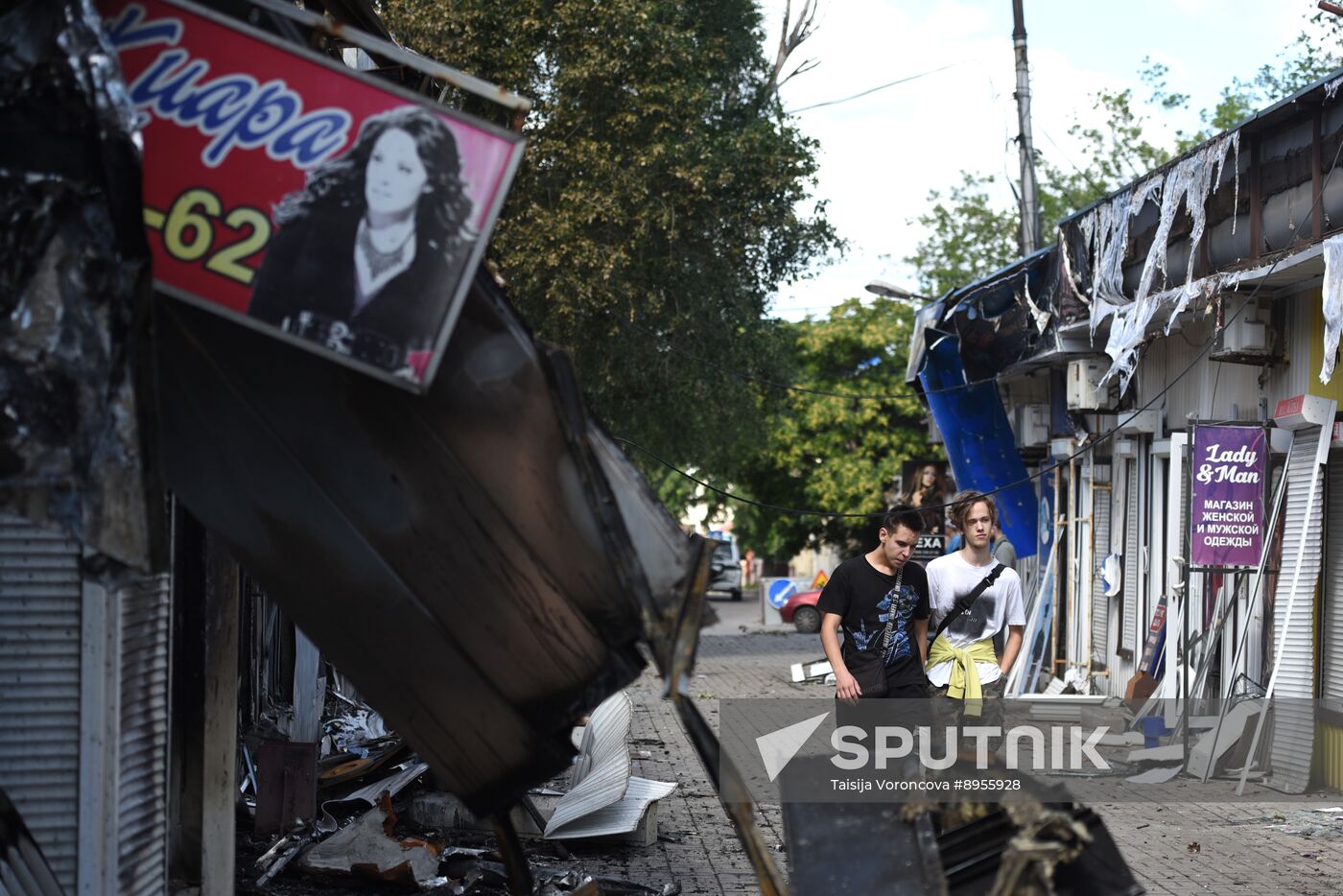 Russia Ukraine Military Operation Shelling