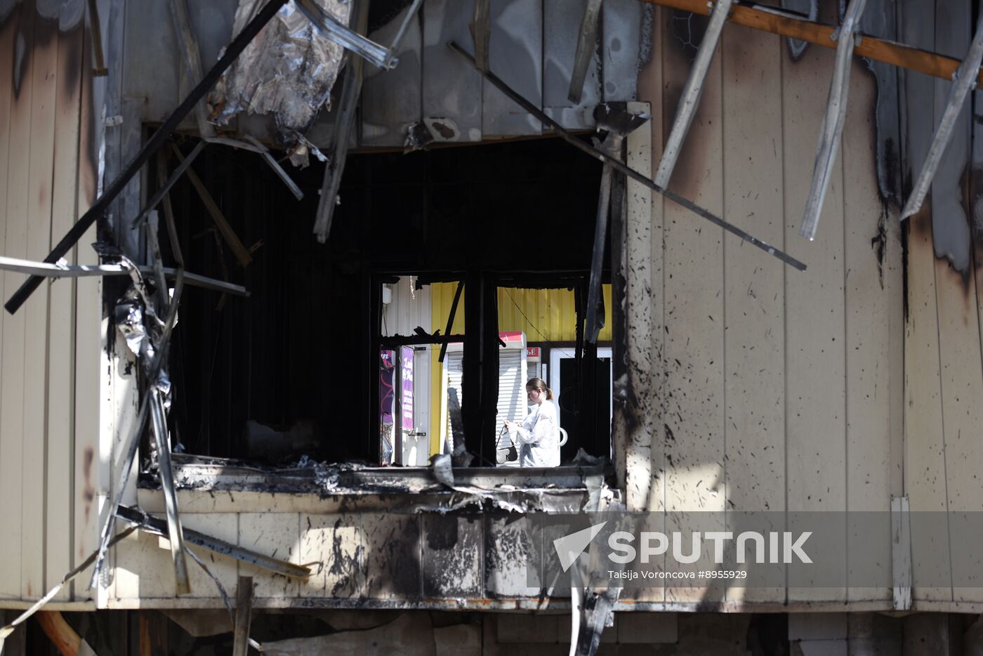 Russia Ukraine Military Operation Shelling