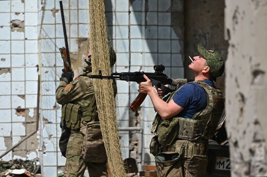 Russia Ukraine Military Operation Front Roads