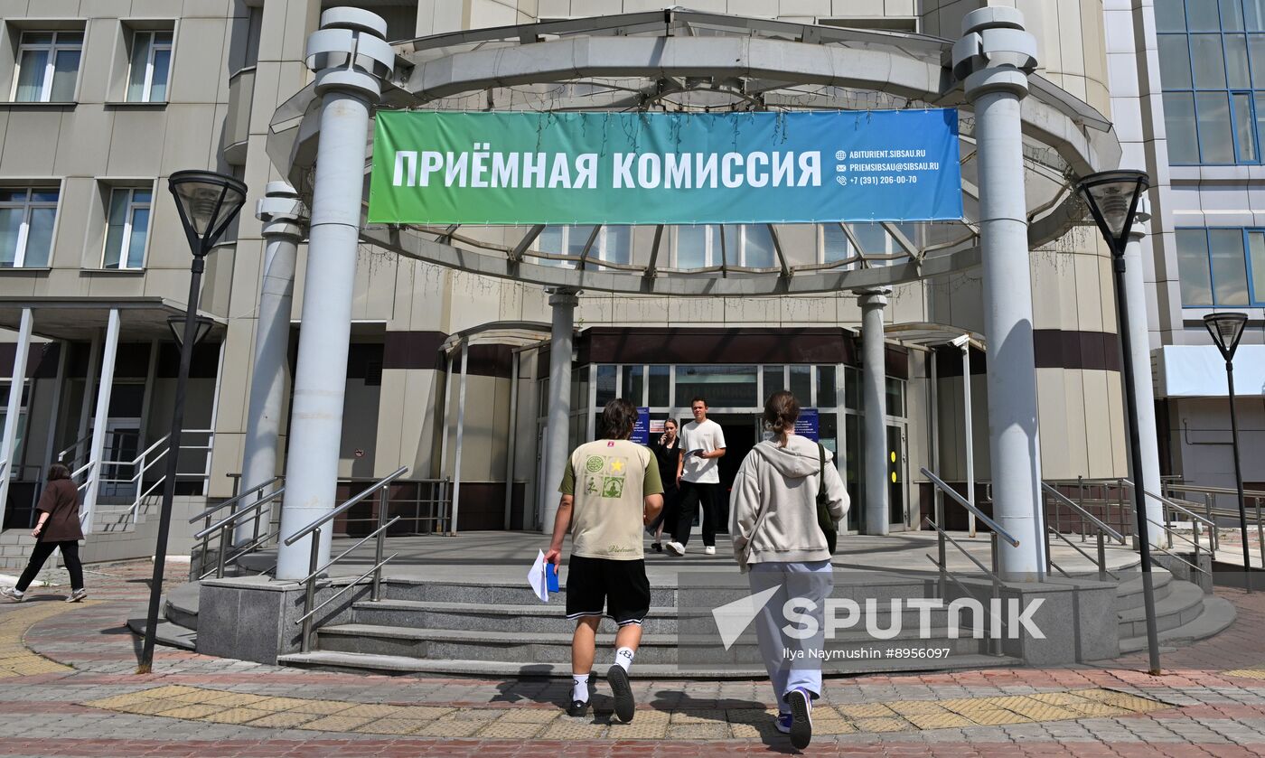 Russia Education Entrance Exams