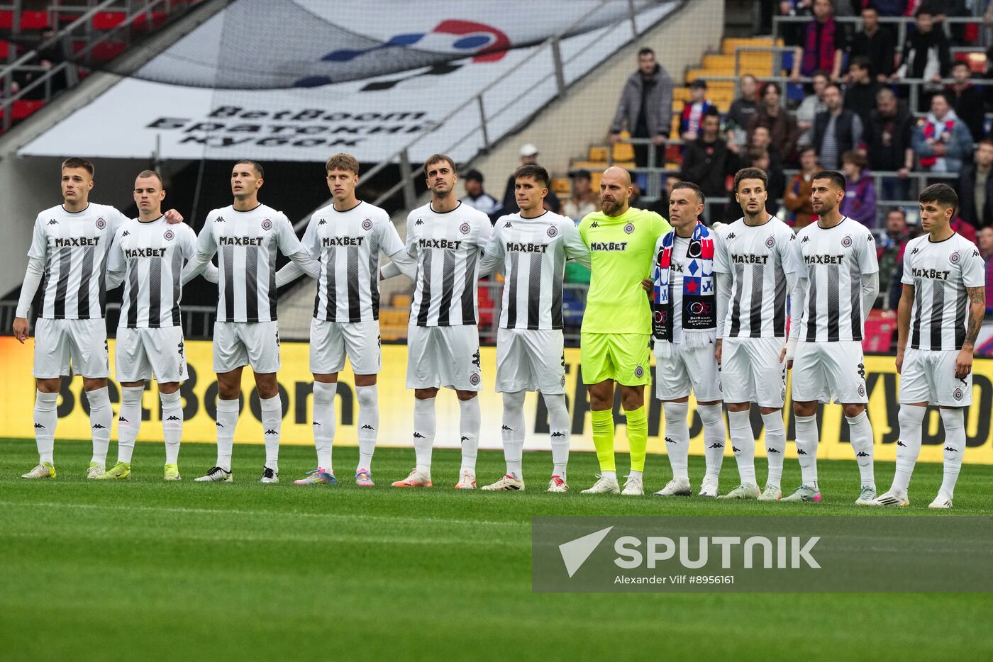 Russia Soccer Brotherly Cup CSKA - Partizan
