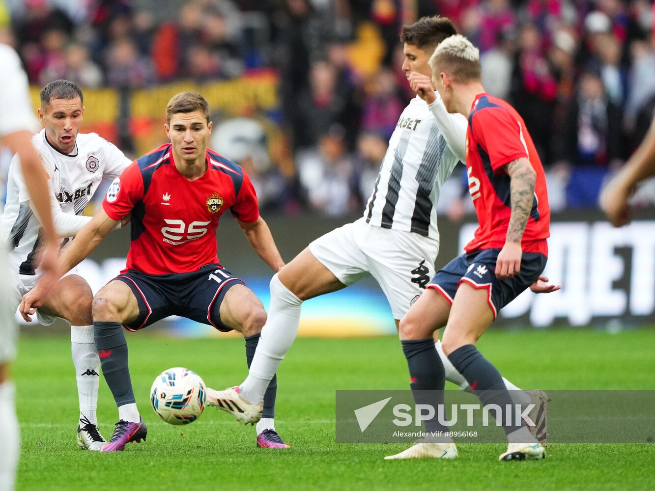 Russia Soccer Brotherly Cup CSKA - Partizan