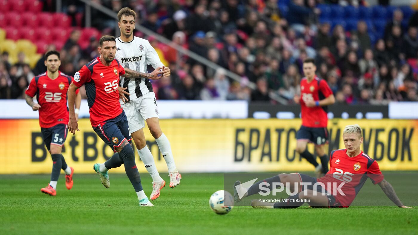 Russia Soccer Brotherly Cup CSKA - Partizan