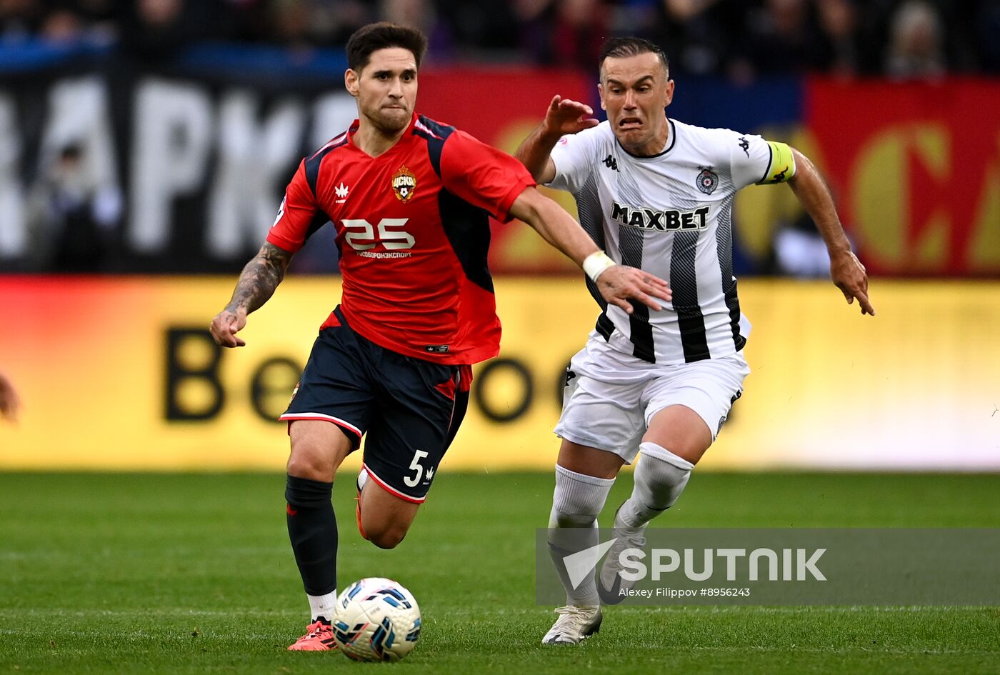 Russia Soccer Brotherly Cup CSKA - Partizan
