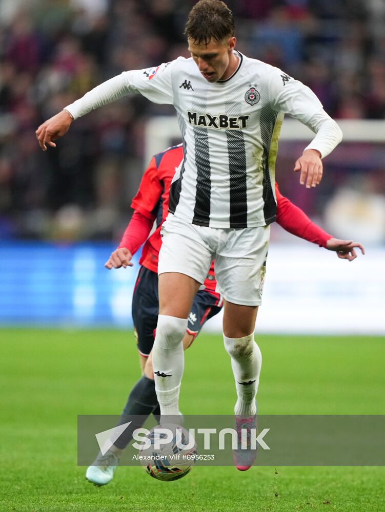 Russia Soccer Brotherly Cup CSKA - Partizan