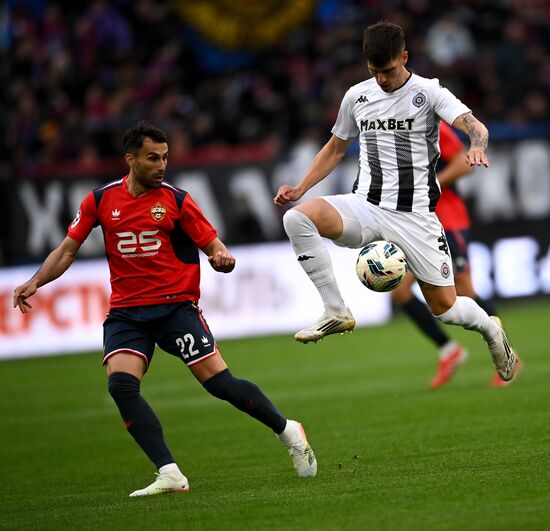 Russia Soccer Brotherly Cup CSKA - Partizan
