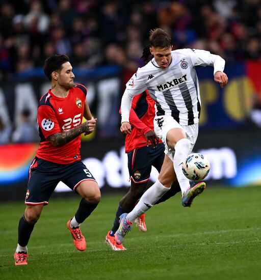 Russia Soccer Brotherly Cup CSKA - Partizan