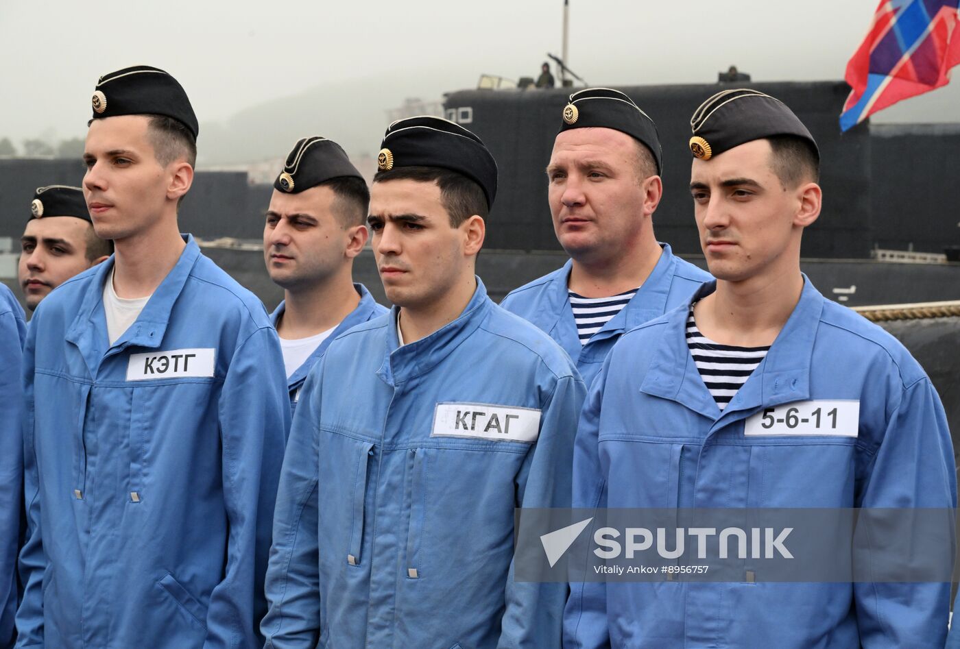 Russia Navy Submarine Returning