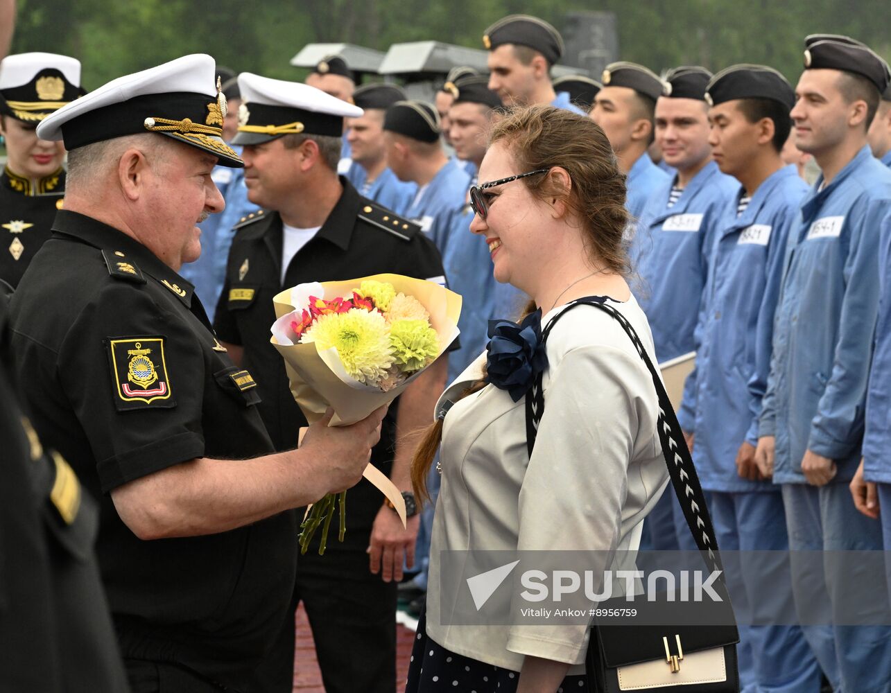 Russia Navy Submarine Returning