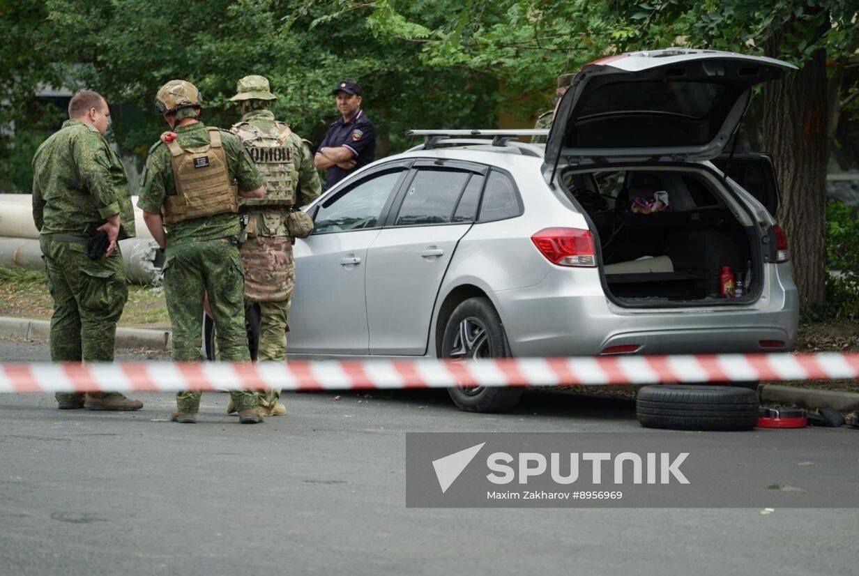 Russia LPR Explosion