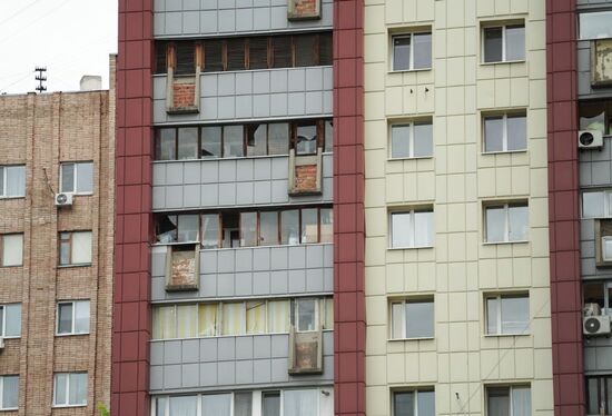 Russia LPR Explosion