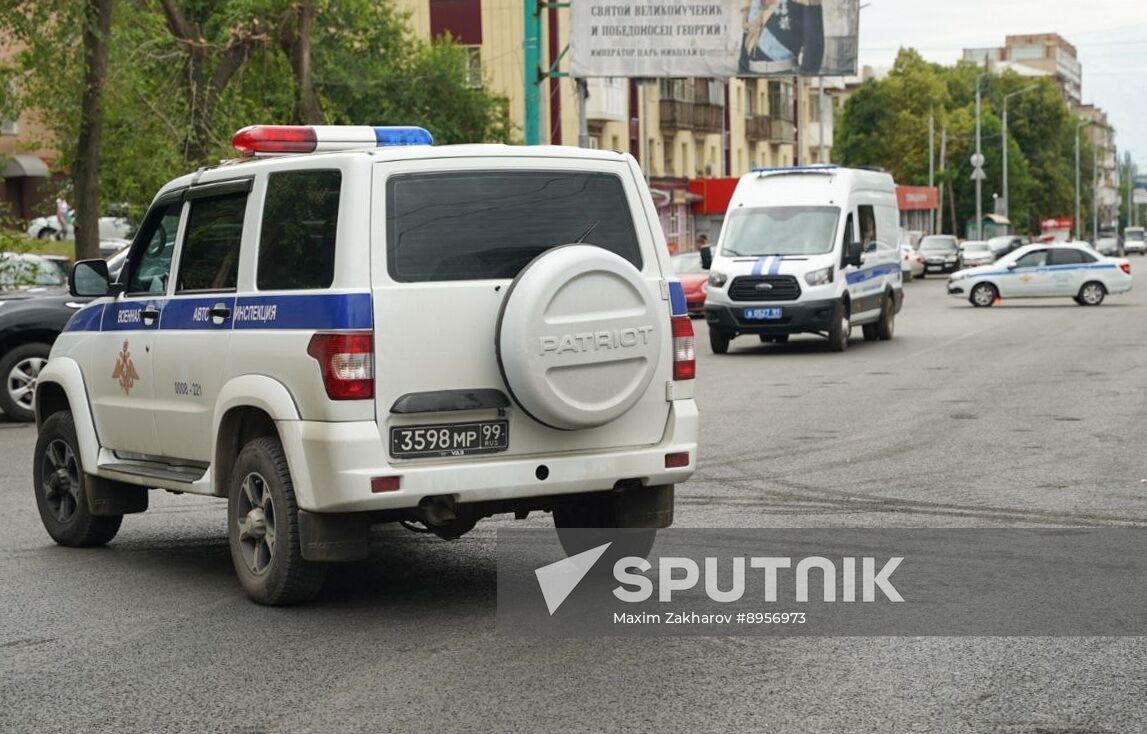 Russia LPR Explosion