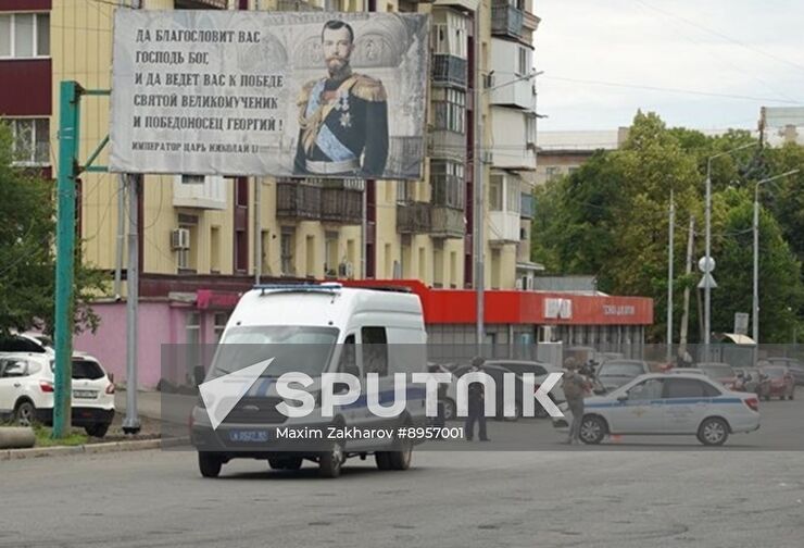 Russia LPR Explosion