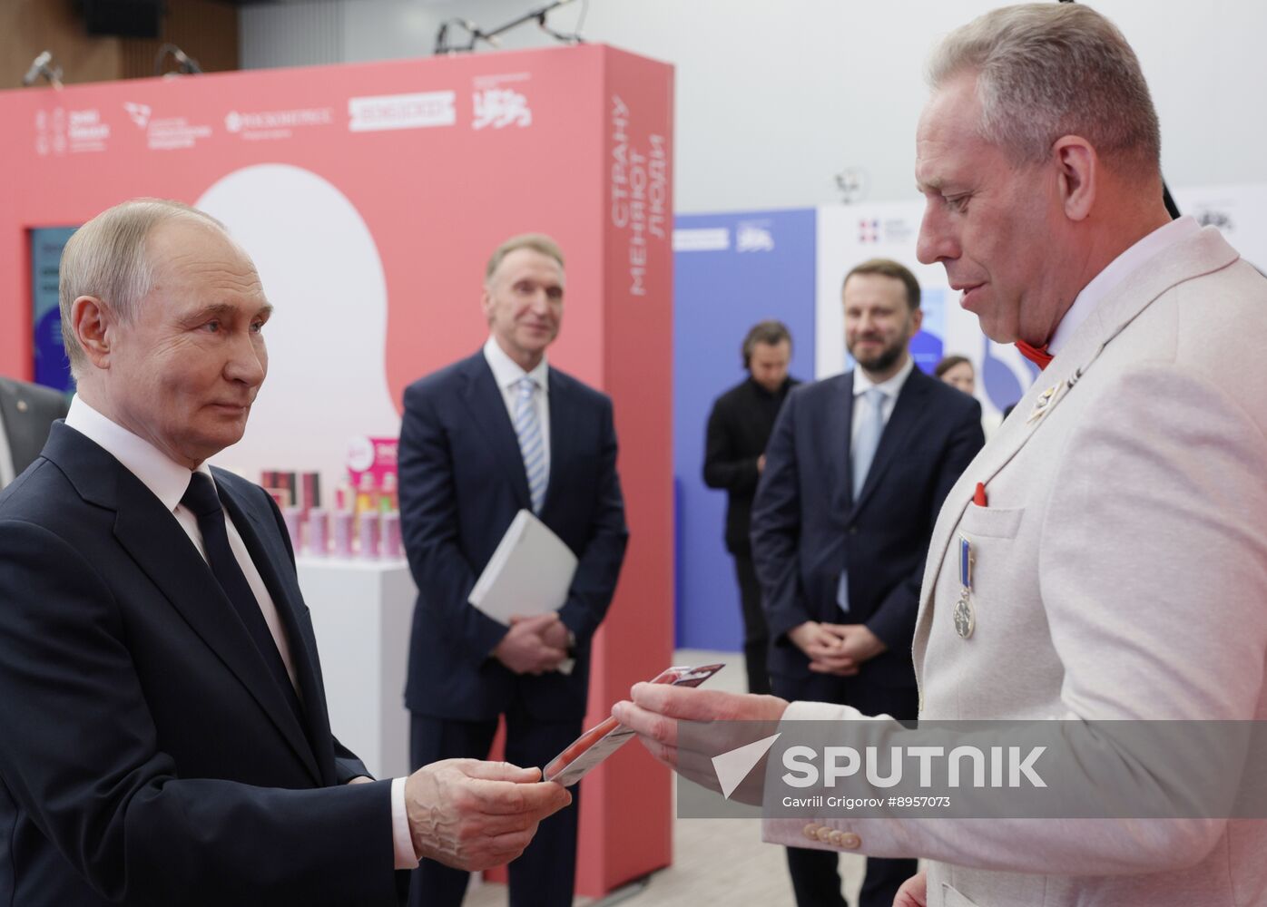 Russia Putin National Brands Exhibition