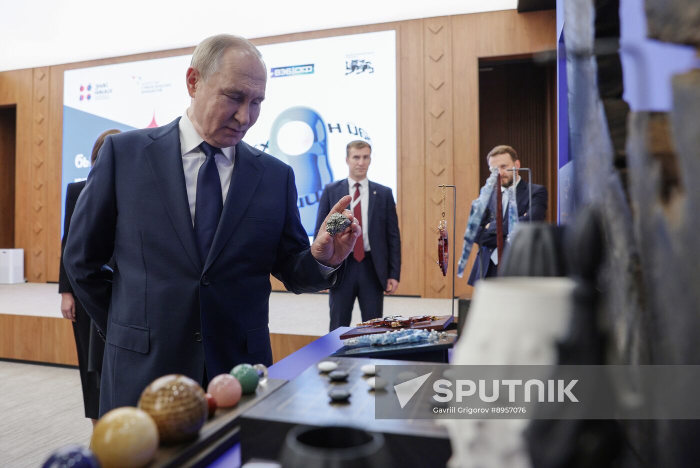 Russia Putin National Brands Exhibition