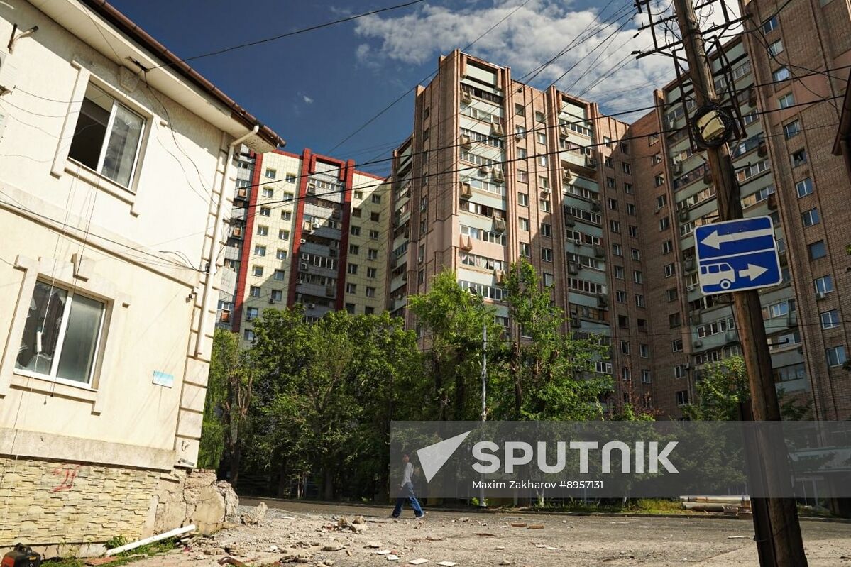 Russia LPR Explosion