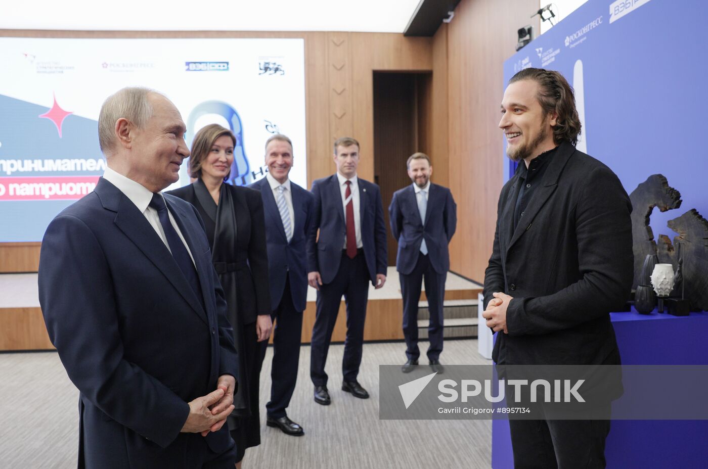 Russia Putin National Brands Exhibition