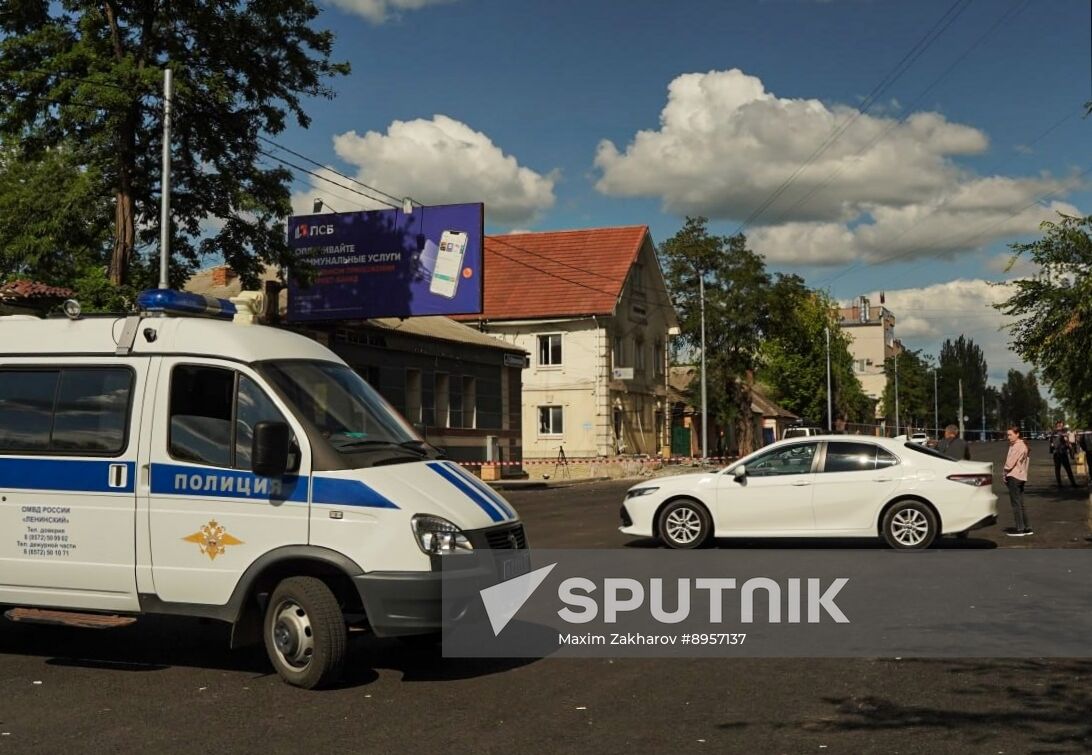 Russia LPR Explosion