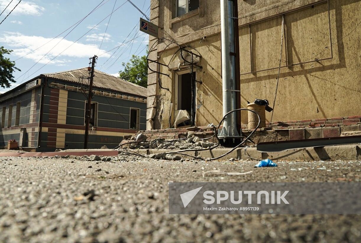 Russia LPR Explosion