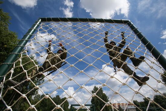 Russia Engineer Troops Cadets Training