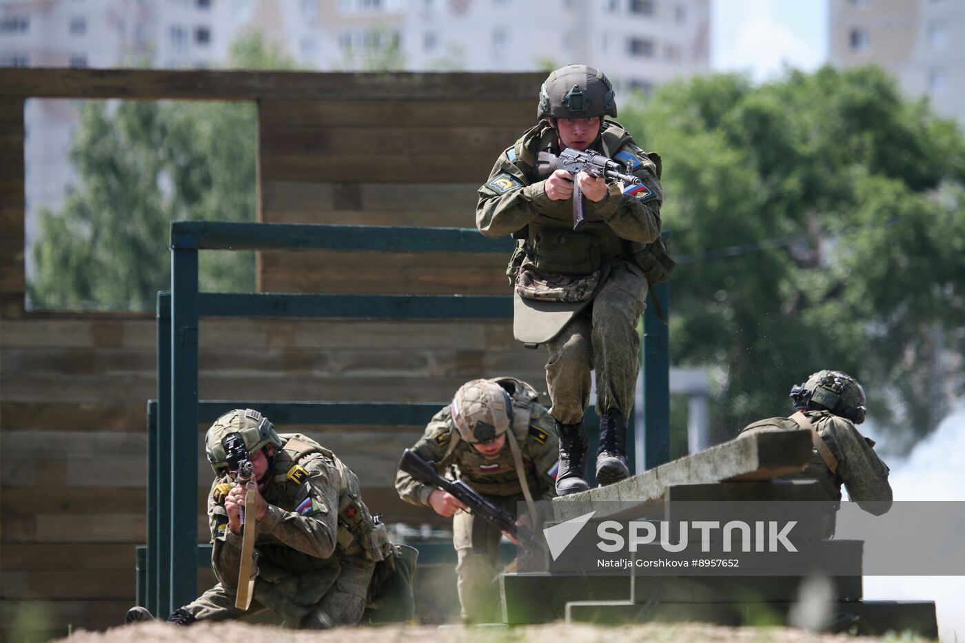 Russia Engineer Troops Cadets Training