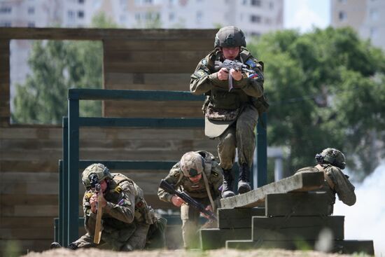 Russia Engineer Troops Cadets Training