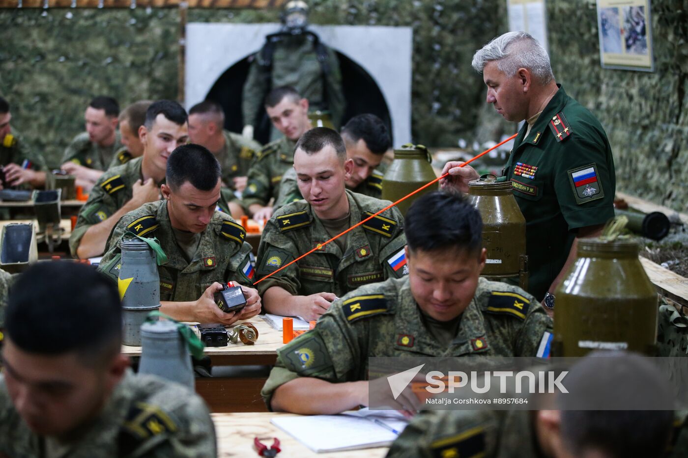 Russia Engineer Troops Cadets Training