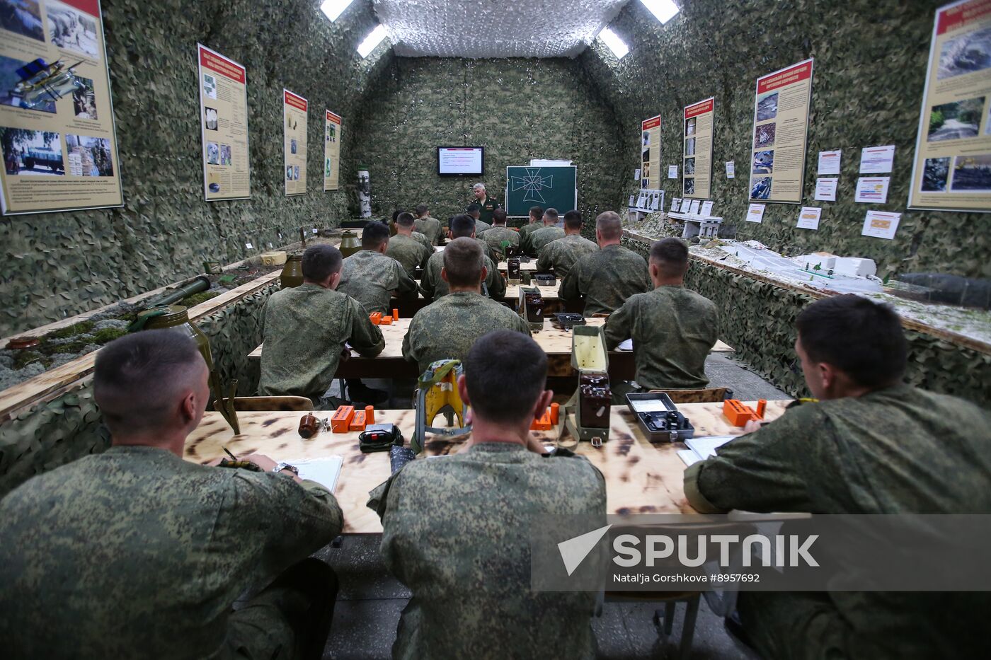 Russia Engineer Troops Cadets Training