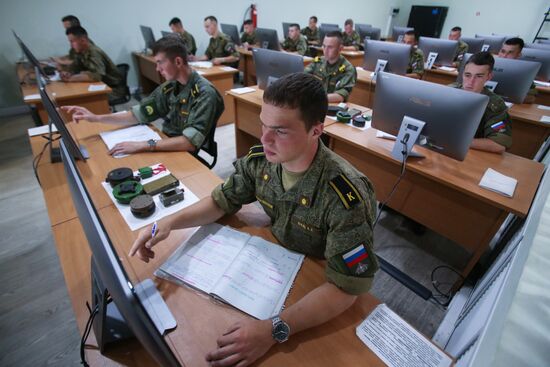 Russia Engineer Troops Cadets Training