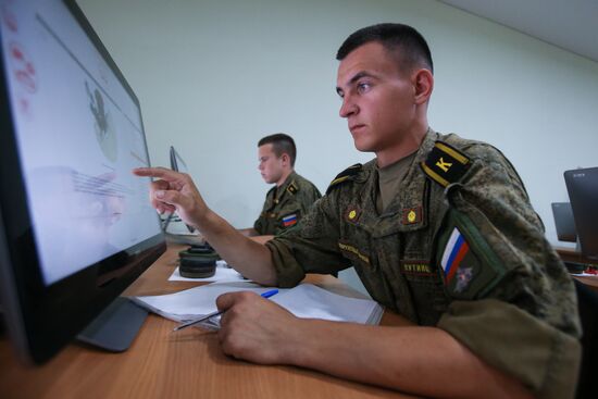 Russia Engineer Troops Cadets Training