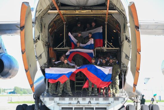Russia Ukraine Military Operation POWs Exchange