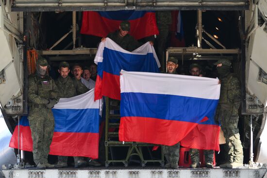 Russia Ukraine Military Operation POWs Exchange