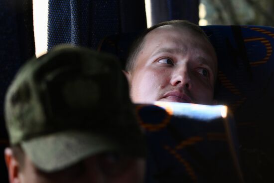 Russia Ukraine Military Operation POWs Exchange